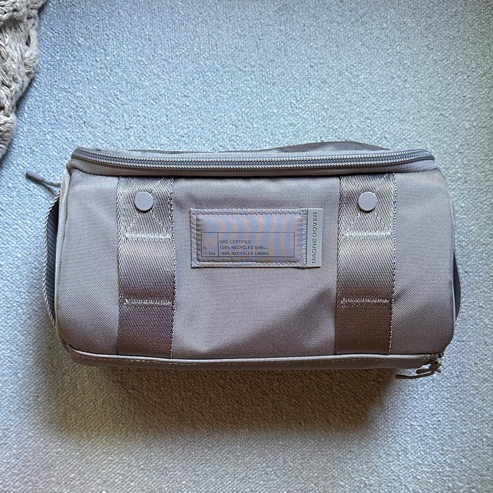 Dagne Dover Gray Toiletry Bag